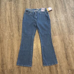 Lee Slender Secret NWT Bootcut Blue Jeans ~ Sz 14P ~ Lower on the Waist